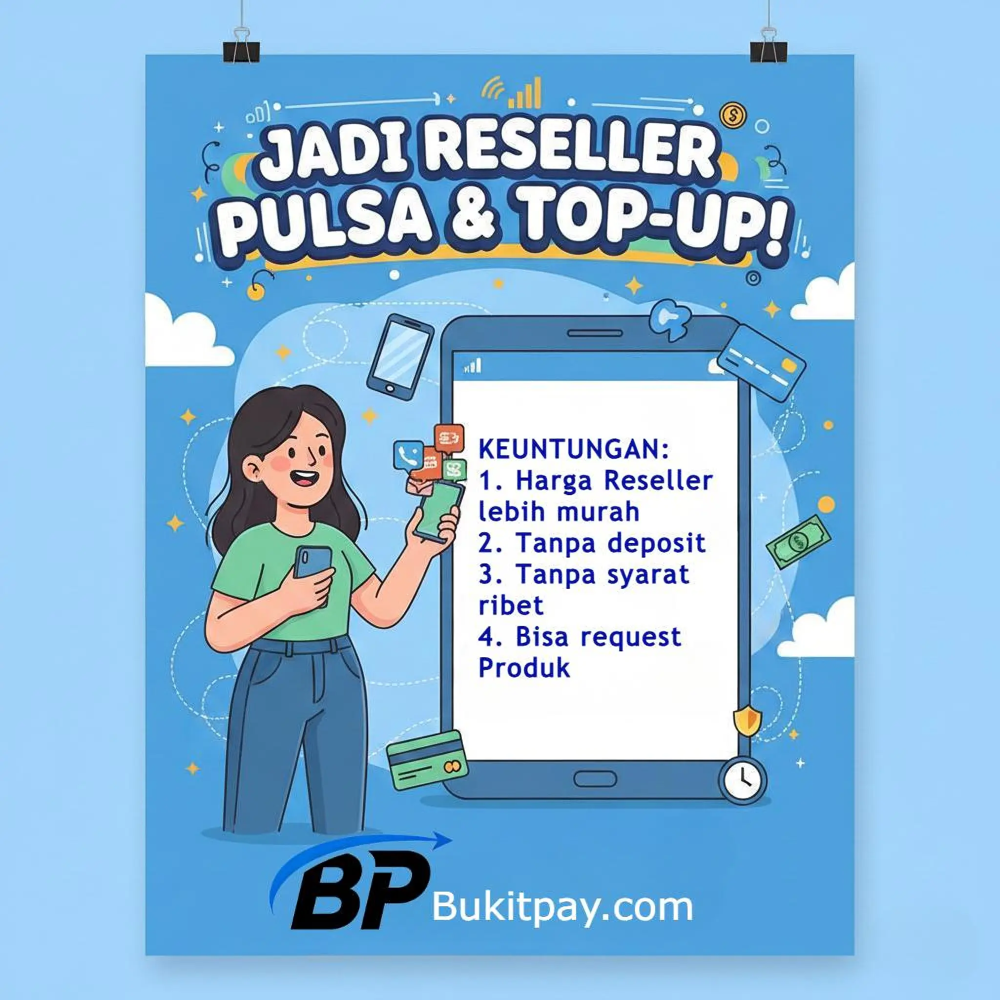Jadi Reseller game di BukitPay